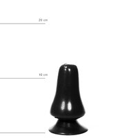 All Black Butt Plug 12 cm - Black