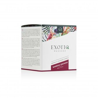 Exotiq Massagekaars Bamboe Orchidee&euml;n - 60g