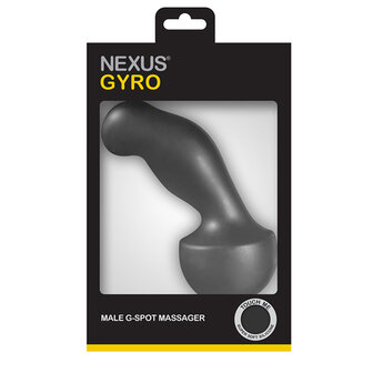 Nexus - Gyro Prostaat &amp; G-Spot Dildo - Zwart