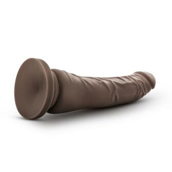 Dr. Skin - Realistische Dildo Met Zuignap 21 cm - Chocolate