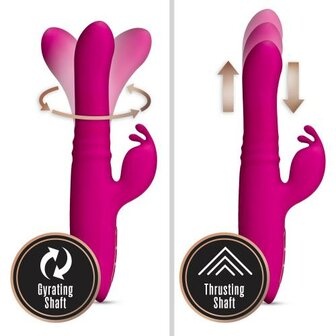 Lush Kira Rabbit Vibrator - Velvet Roze