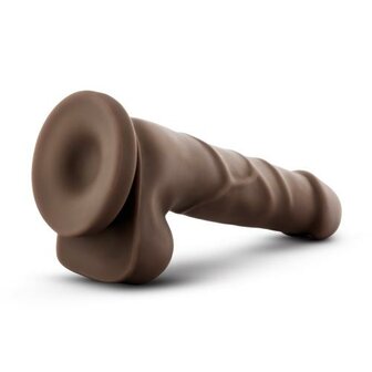 Dr. Skin - Realistische Dildo Met Zuignap 20 cm - Chocolate