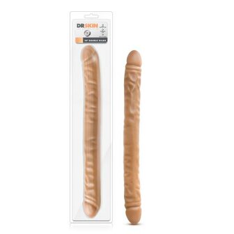 Dr. Skin - Realistische Dubbele Dildo 45 cm - Mocha