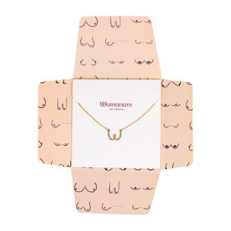 Womanizer Gold Boob Ketting