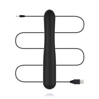 BLACQ - Digitale Rabbit Vibrator - Zwart