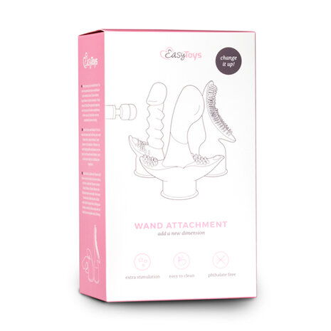 EasyToys Wand Collection – Opzetstuk Voor Prostaat of G-spot Stimulatie - R