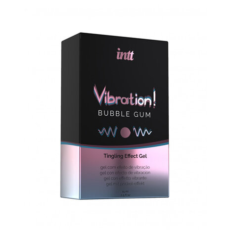 Vibration! Bubble Gum Tintelende Gel