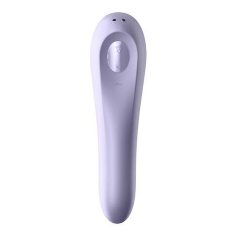 Satisfyer Dual Pleasure Luchtdrukvibrator - Mauve