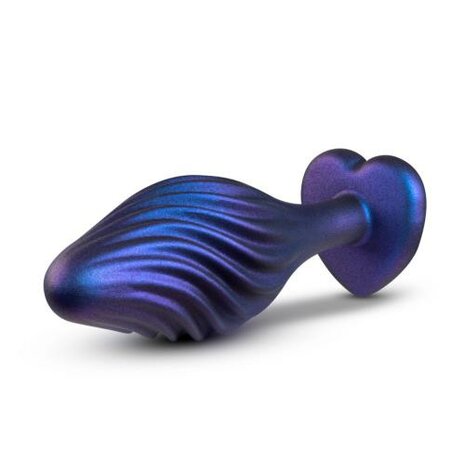 Anal Adventures Matrix - Swirling Bling Anaal Plug - Sapphire