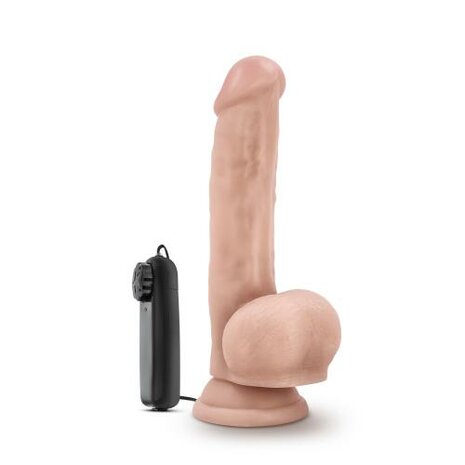 Dr. Skin - Dr. Jay Vibrator Met Zuignap 22 cm - Beige