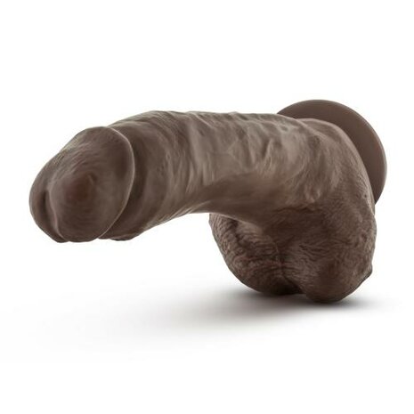 Dr. Skin - Mr. Mayor Dildo Met Zuignap 21 cm - Chocolate