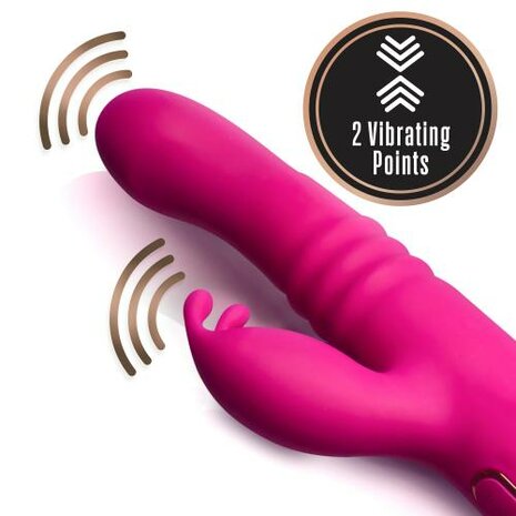 Lush Kira Rabbit Vibrator - Velvet Roze