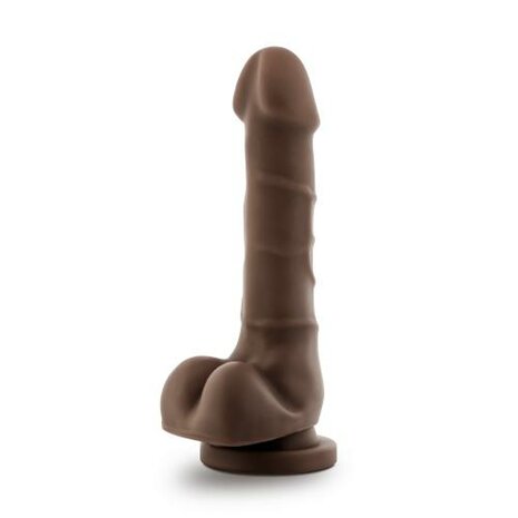 Dr. Skin - Realistische Dildo Met Zuignap 20 cm - Chocolate