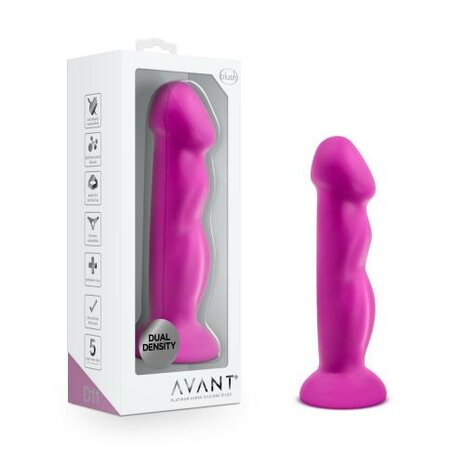 Avant - Suko Siliconen Dildo Met Zuignap - Violet