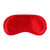 Rood satijnen oogmasker Rood satijnen oogmasker