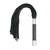 Lange flogger met metalen handvat Lange flogger met metalen handvat
