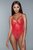Brenda Kanten Stringbody - Rood Brenda Kanten Stringbody - Rood