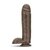 Dr. Skin - Mr. Mister Dildo Met Zuignap 26 cm  - Chocolate Dr. Skin - Mr. Mister Dildo Met Zuignap 26 cm  - Chocolate