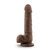 Dr. Skin - Realistische Dildo Met Zuignap 20 cm - Chocolate Dr. Skin - Realistische Dildo Met Zuignap 20 cm - Chocolate