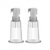 Temptasia - Nipple Pumping Cylinders - Set of 2 (0.75 Inch Diameter) - Clea Temptasia - Nipple Pumping Cylinders - Set of 2 (0.75 Inch Diameter) - Clea