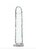 Crystal Addiction - Transparante Dildo - 18 cm Crystal Addiction - Transparante Dildo - 18 cm
