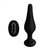 Vibrerende Buttplug met Afstandsbediening Vibrerende Buttplug met Afstandsbediening