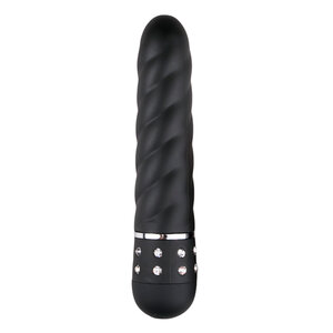 Easytoys Mini Vibrator Gedraaid - Zwart