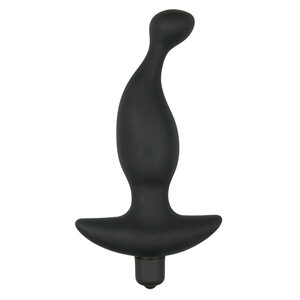 Black Silicone Prostate Vibrator