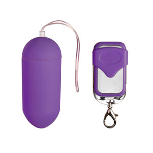 Remote Controllable Vibrating Egg - Purple