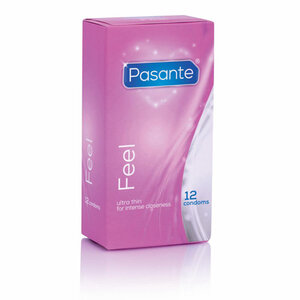 Pasante Sensitive Feel Condoms - 12 Condoms