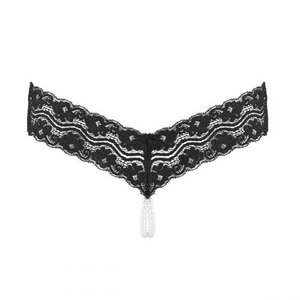 Underneath - Mira String Met Open Kruisje En Parelketting