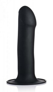 Squeeze-It Phallic Dildo - Black