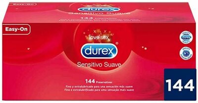 Durex Sensitive Soft Condooms - 144 pce