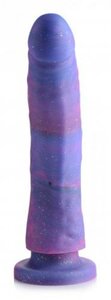 Magic Stick Silicone Dildo With Glitter - 20 cm