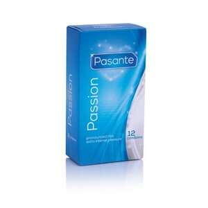 Pasante Passion Condoms - 12 pieces