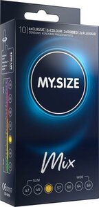 MY.SIZE Mix 53 mm Condoms - 10pcs