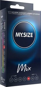 MY.SIZE Mix 60 mm Condoms - 10pcs