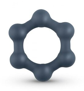 Boners Hexagon Cockring With Steel Balls