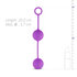 Love Balls With Counterweight - Purple_