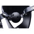 Puppy Play Mask With Ball Gag - Black_