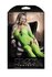 Stargazing Cold Shoulder Suspender Catsuit - Neon Green_