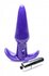 Smooth Vibrating Anal Plug - Purple_