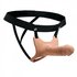 Hollow Strap-On Silicone Dildo With Harness_