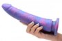 Magic Stick Silicone Dildo With Glitter - 24 cm_