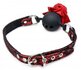 Opvallende Ball Gag Met Roos_