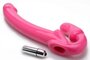 Revolver Vibrating Strapless Strap-On XXL - Pink_