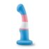 Avant - Pride Silicone Dildo With Suction Cup - True Blue_