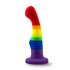 Avant - Pride Silicone Dildo With Suction Cup - Freedom_