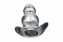 Clear View Hollow Anal Plug - Small_