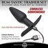 Bum-Tastic Vibrating Anal Plug with Harness & Remote Control_